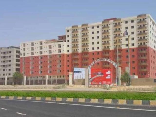 2 bed lounge Flat for rent Karachi Diamond City ID 55680