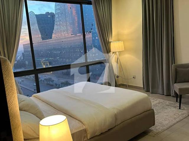 2 Bed Luxury Fully Furnished Corner Apartment | 1700 Sq Ft | Open View | Main Expressway Gulberg Greens