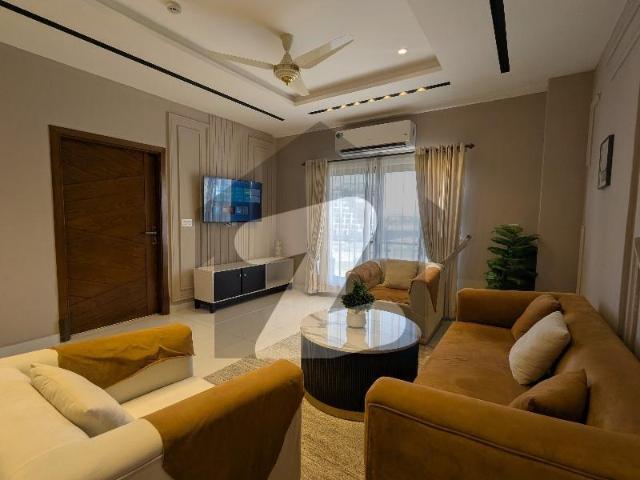 2 Bed Luxury Furnished Apartment For Rent With Lift Installed In B3 Heights Bahria Business District