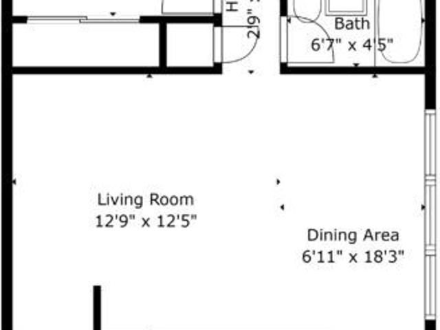 2 Bedroom – 1311 Main Street