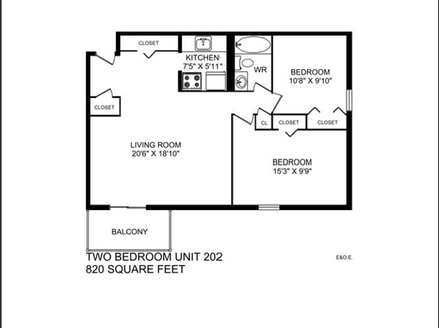 2 Bedroom