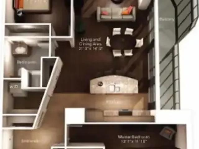 2 Bedroom Condo Calgary AB 104178682
