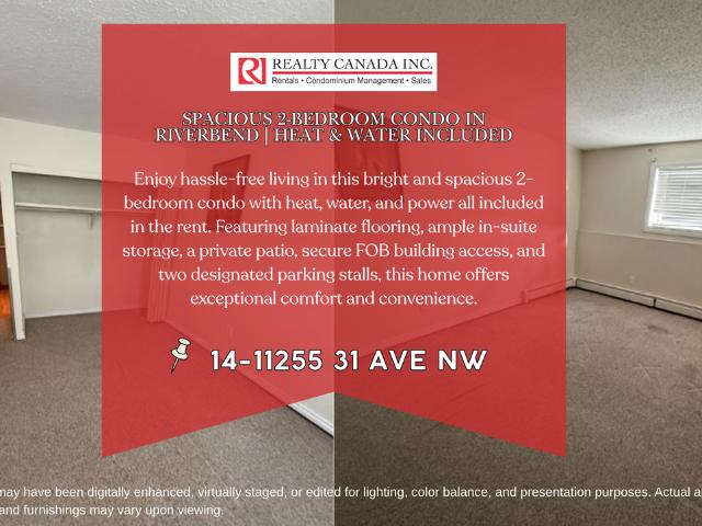 2 Bedroom Condo for Rent at 11255 Fairways South, Edmonton, AB T6J 3V6 Sweet Grass