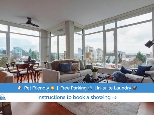 2 Bedroom Condo for Rent at 1333 West 11th Avenue, Vancouver, BC V6H 0A4 Fairview