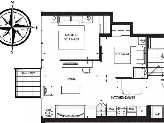 2 Bedroom Condo Toronto ON LS90594742