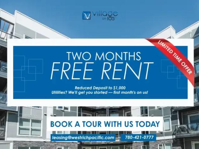 2 Bedroom Apartment Edmonton AB 99718832