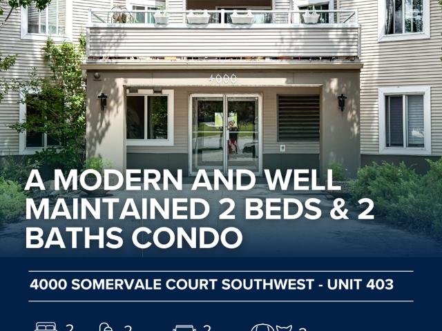 2 Bedroom Apartment for Rent at 4000 Somervale Crt Sw, Calgary, AB T2Y 4J3 Somerset
