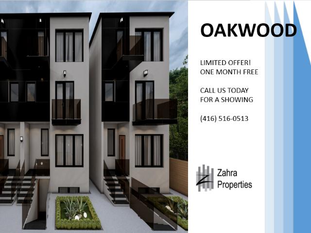 2 Bedroom Apartment for Rent at 587 Oakwood Ave #1, Toronto, ON M6E 2X7 Oakwood Vaughn