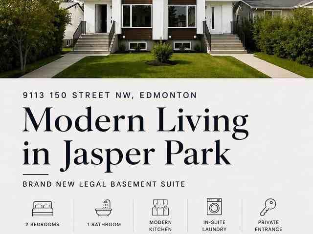 2 Bedroom Apartment for Rent at 9113 150 St Nw, Edmonton, AB T5R 1G2 Jasper Park