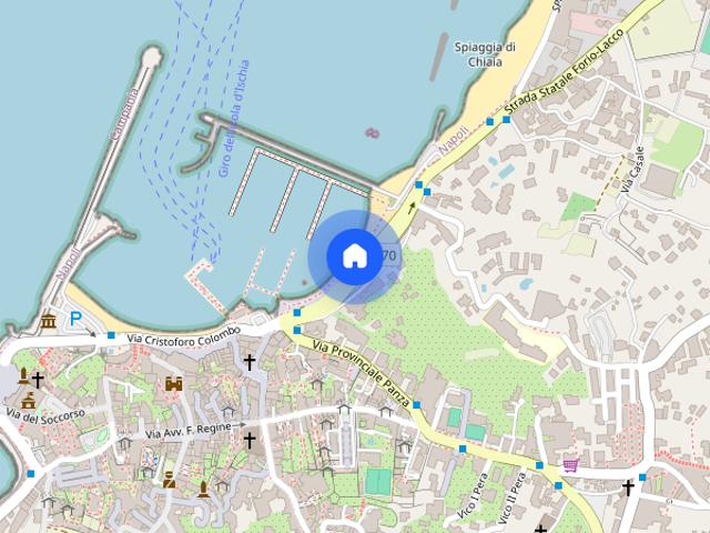 2 bedroom apartment for rent in Forio, Naples