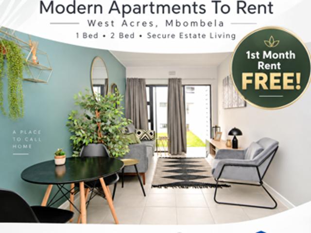 2 Bedroom Apartment in West Acres