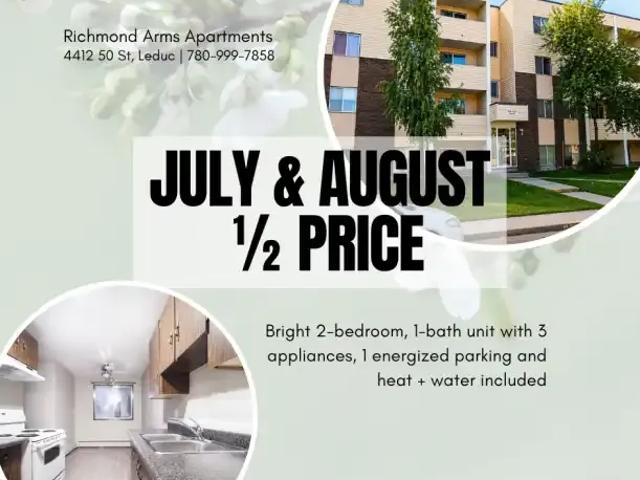 2 Bedroom Apartment Leduc AB 103487163