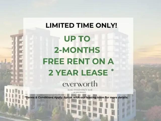 2 Bedroom Apartment Scarborough ON LS90594996