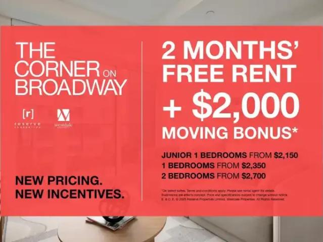 2 Bedroom Apartment Toronto ON 100120158