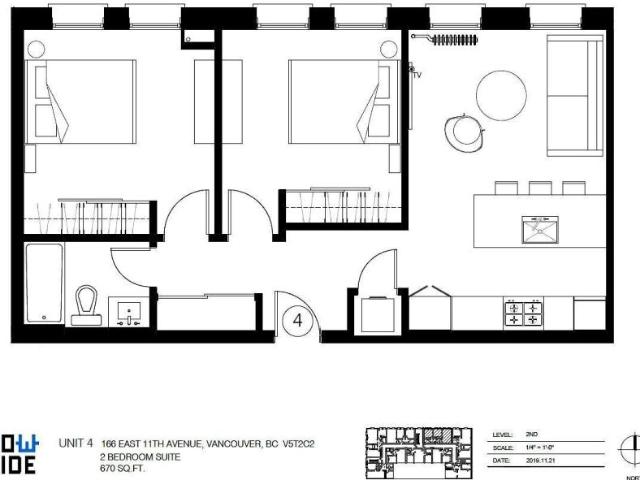 2 Bedroom Apartment Vancouver BC 97065884