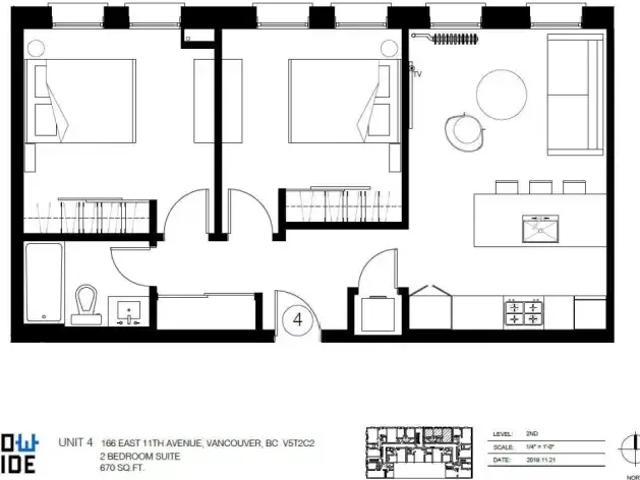 2 Bedroom Apartment Vancouver BC 103090931