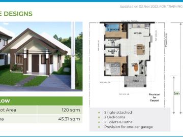 2 bedroom Bungalow House For Sale in Alabel Sarangani [House and Lot ️] July 2024 in Alabel, Sarangani for sale | Pag IBIG Accredited | Discounted / Promo | Semi Furnished | Clean Title