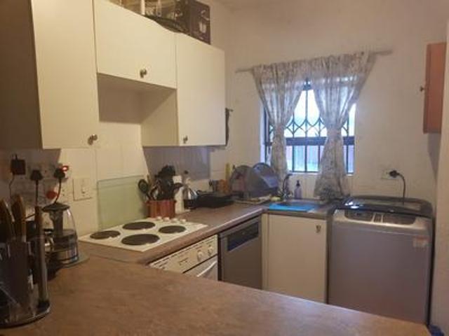 2 bedroom garden apartment for rent.