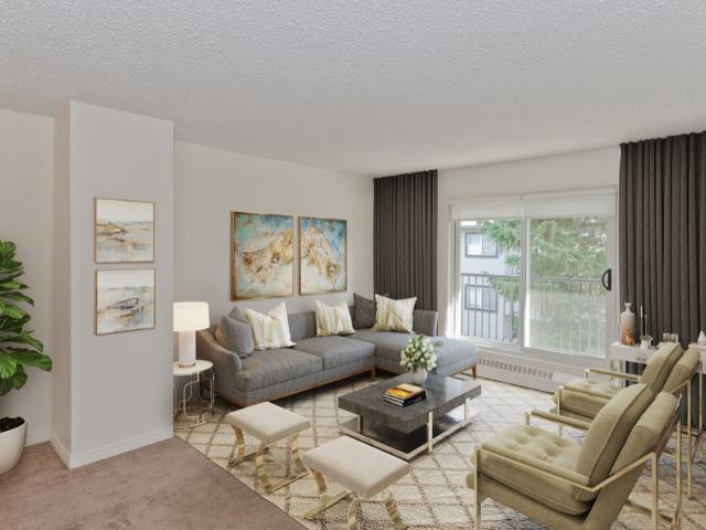 2 Bedroom for rent in Patrician Village in L208 1919 University Dr. NW, Calgary, University Heights, T2N 4L4