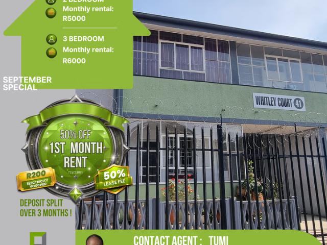 2 Bedroom Flat To Let in Booysens
