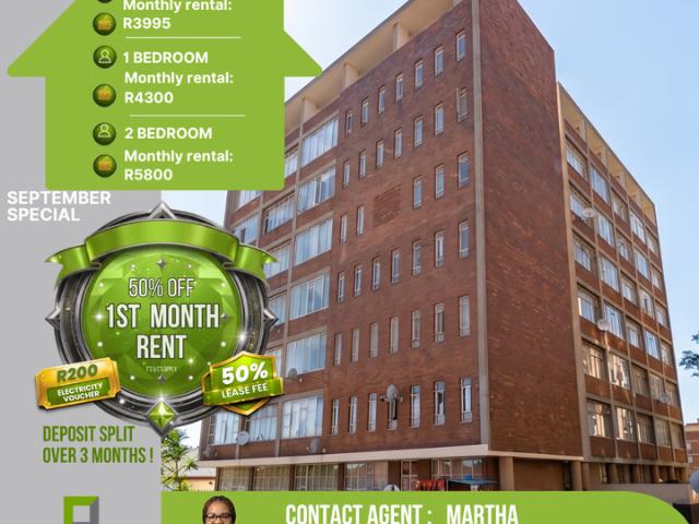2 Bedroom Flat To Let in Berea