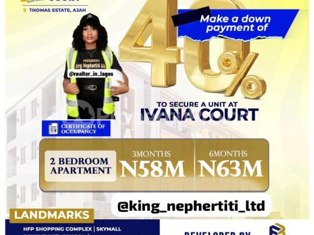2 Bedroom Flat / Apartment in Thomas estate Ajah Lagos | Flat / Apartment for sale in ajah | Flat / Apartment in ajah | 2 Bedroom | PropertyPro Nigeria
