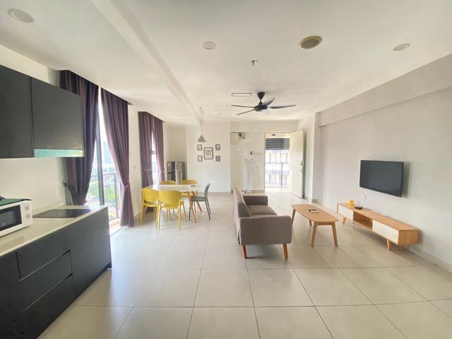 2 Bedroom Full Furnish Corner Unit Flexus Jalan Kuching Near KL City