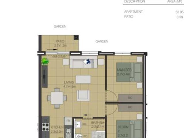 2 Bedroom House in Dennegeur