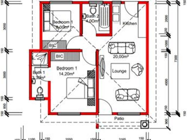 2 Bedroom House in Kamagugu