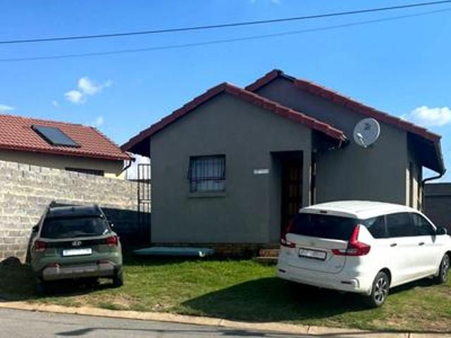 2 bedroom house on the market in blo.