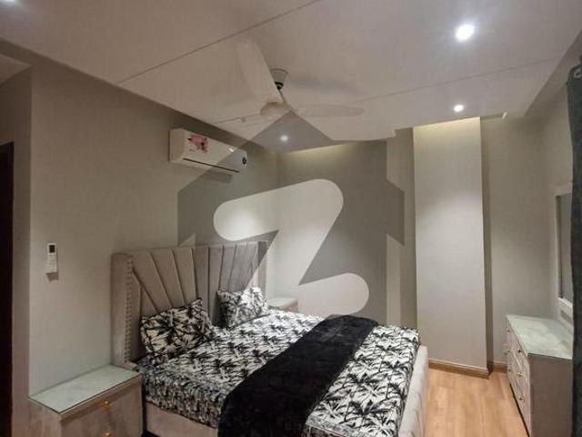 2 Bedroom Luxury Apartments For Rent In Gulberg Lahore Drawing Dining TV Lounge Gulberg