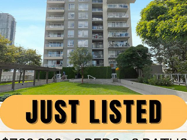 2 Bedroom Modern & Spacious Condo In New Westminster! For Sale!