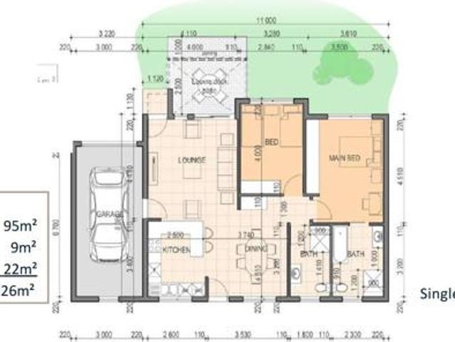 2 Bedroom Simplex in The Wilds Estate