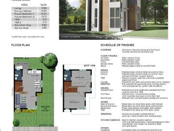 2 Bedroom Single Detached Bailey House For Sale in Trece Martires [House and Lot ️] April 2024 in Trece Martires, Cavite for sale