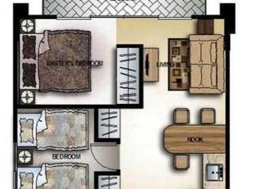 2 Bedroom w/ Balcony Condo Unit in Bacolod City