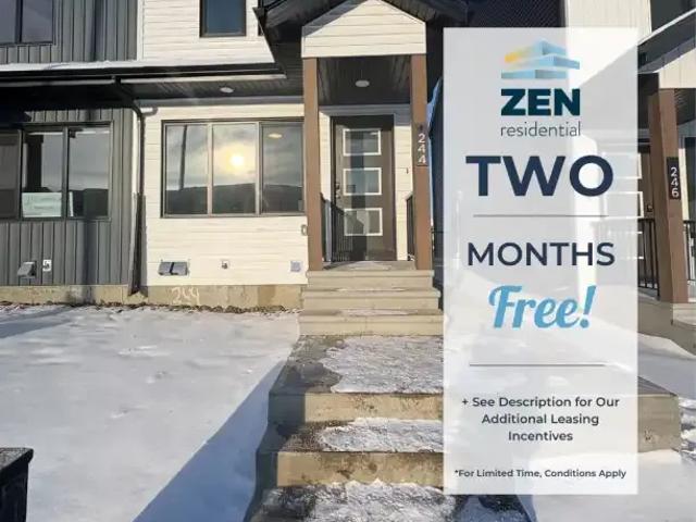 2 Bedroom Townhouse Edmonton AB 100527070