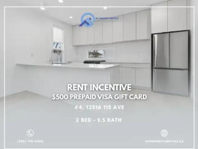 2 Bedroom Townhouse Edmonton AB 102578654