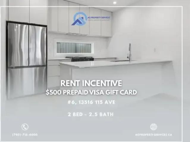 2 Bedroom Townhouse Edmonton AB 102578672