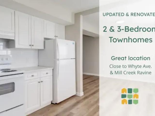 2 Bedroom Townhouse Edmonton AB 103178834