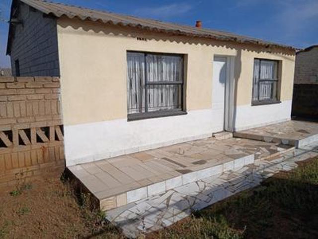 2 bedroomed house on the market in j.