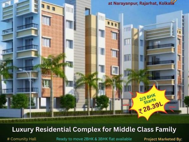 2 BHK 942 Sq. Ft Apartment for Sale in Narayanpur, Kolkata