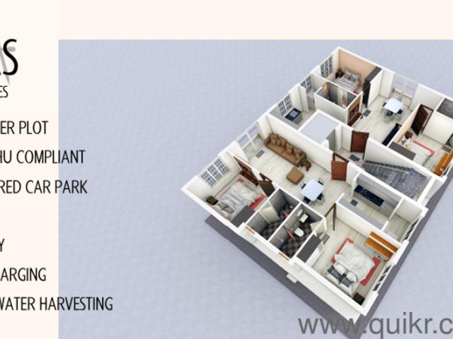 2 BHK 1057 Sq. Ft Apartment for Sale in Medavakkam, Chennai