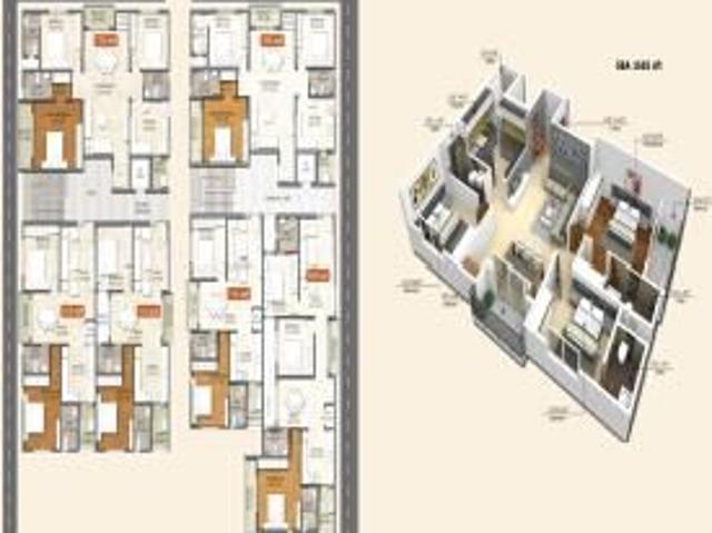 2 BHK 1150 Sq Ft Apartment In Lvr Residency, Koramangala 1st Block, Bangalore