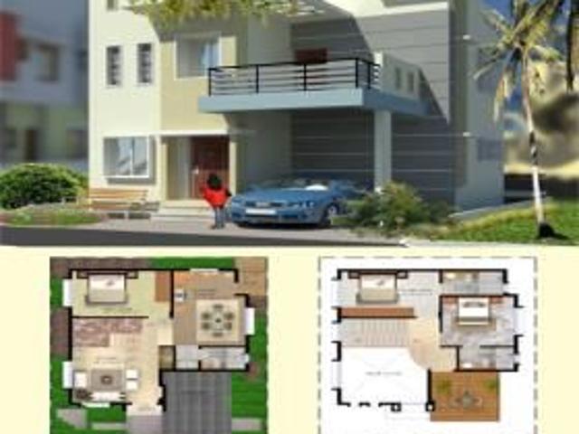 2 BHK 1600 Sq Ft Villa In Queens Valley Project, Hosur, Bangalore