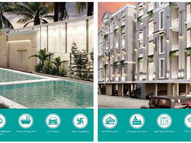 2 BHK Apartment in Calangute for resale North Goa. The reference number is 14494397