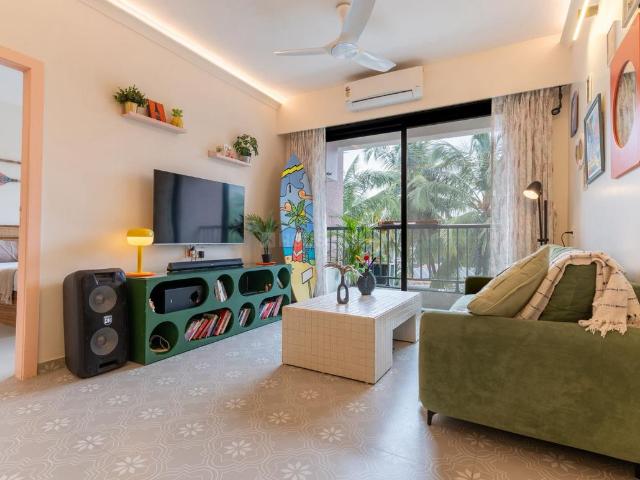 2 BHK Apartment in Candolim for resale Goa. The reference number is 19903203