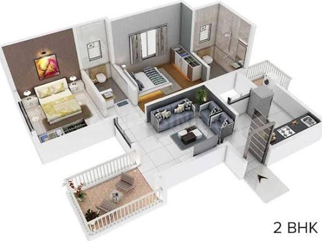 2 BHK Apartment in Charholi Budruk for resale Pune. The reference number is 20229230