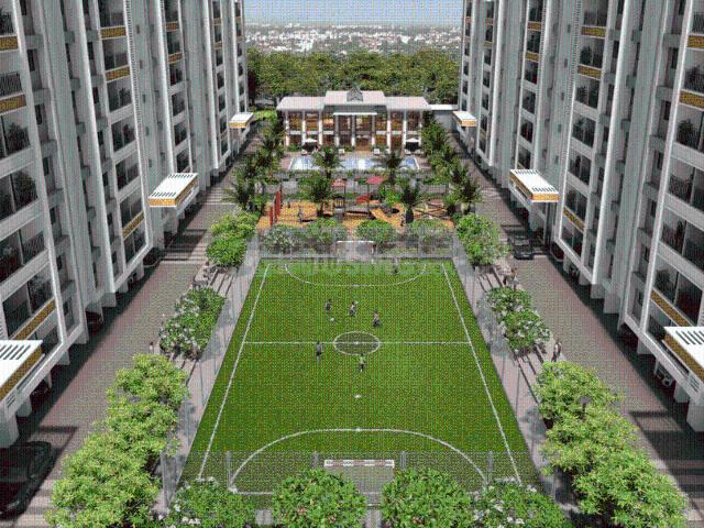 2 BHK Apartment in Charholi Budruk for resale Pune. The reference number is 20398418