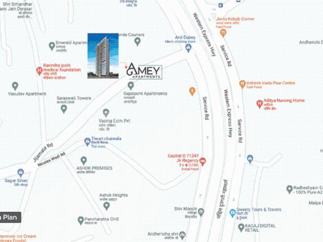 2 BHK Apartment in Andheri East for resale Mumbai. The reference number is 20826716