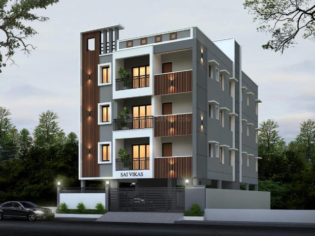 2 BHK Apartment in Adambakkam for resale Chennai. The reference number is 20423100